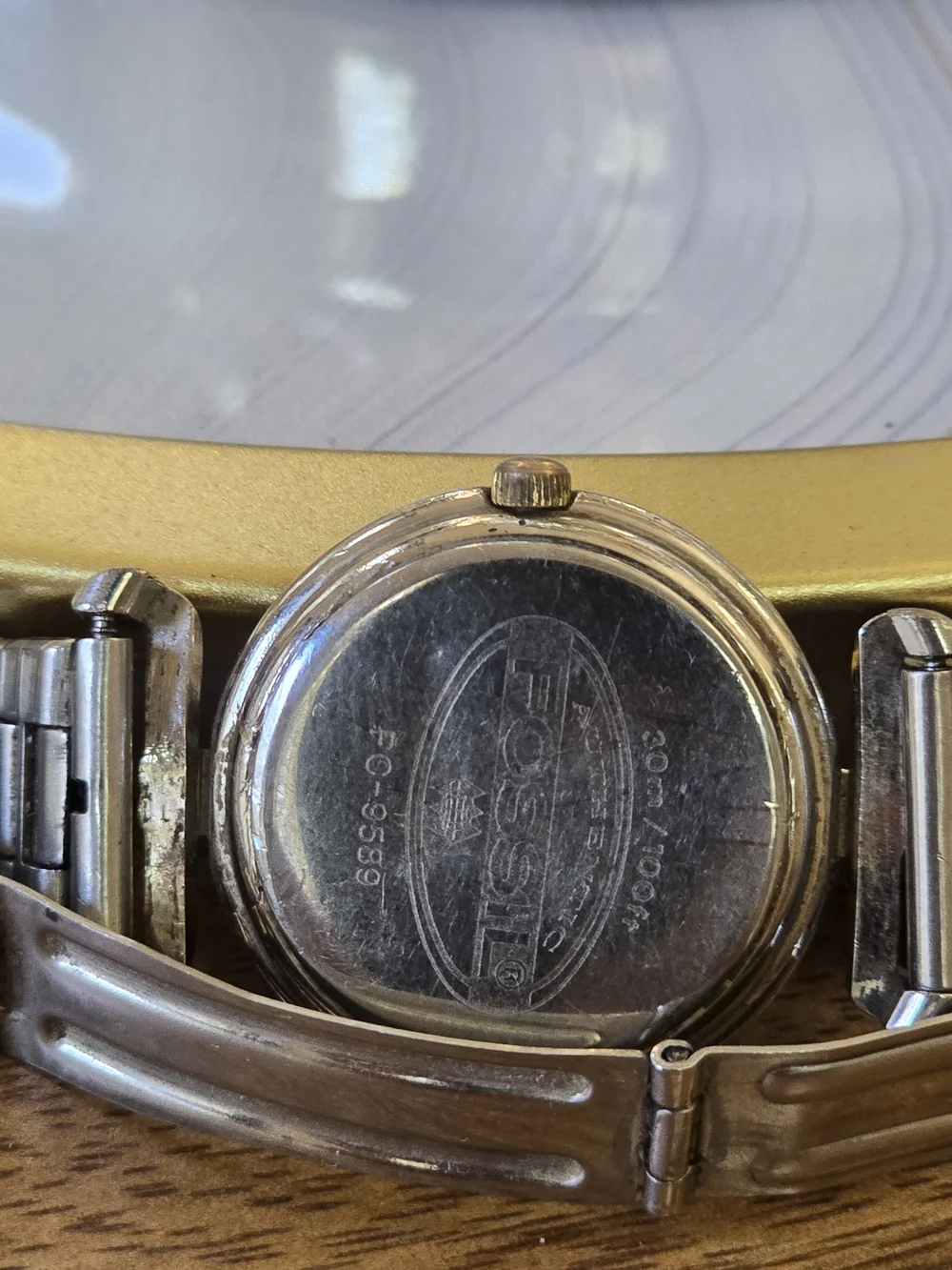 Two-Tone Women's Bracelet Watch - Silver & Gold Fossil